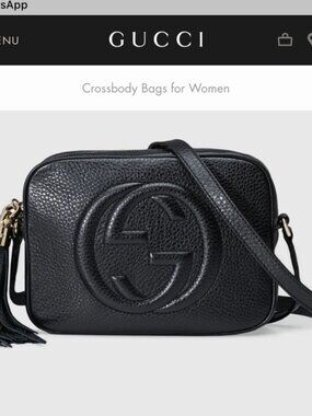 Gucci Soho Small Leather Disco Bag